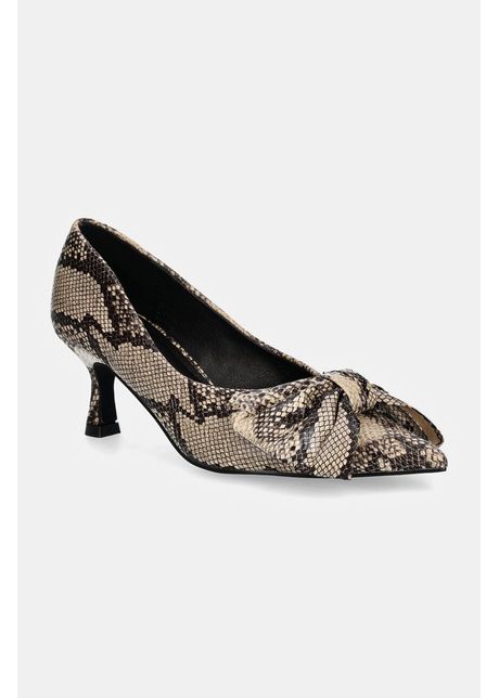 Answear lab pantofi cu toc culoarea maro