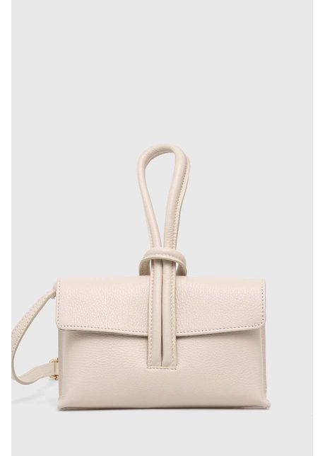 Answear lab poseta de piele culoarea bej