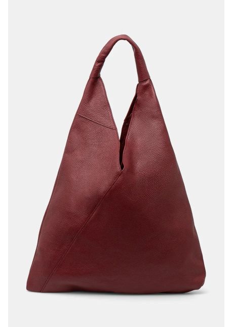 Answear lab poseta de piele culoarea bordo