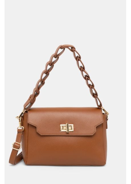 Answear lab poseta de piele culoarea maro