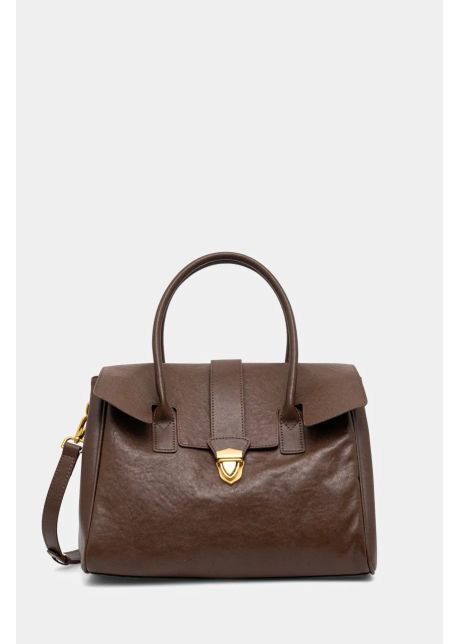 Answear lab poseta de piele culoarea maro