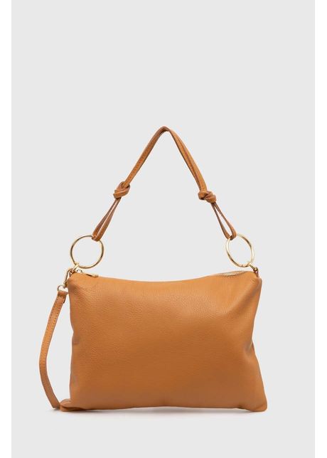 Answear lab poseta de piele culoarea maro