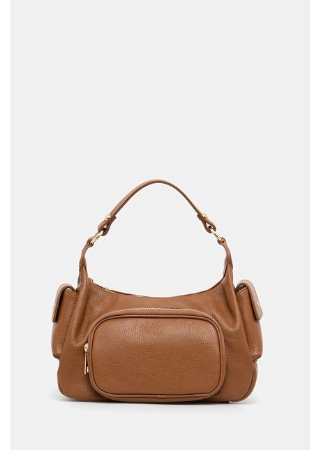Answear lab poseta de piele culoarea maro