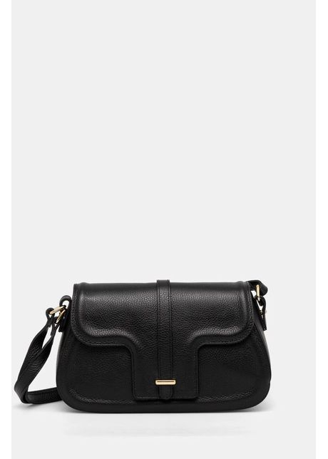 Answear lab poseta de piele culoarea negru