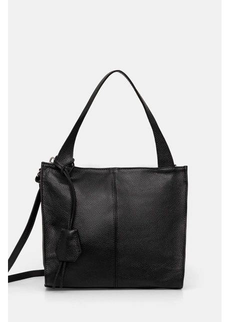 Answear lab poseta de piele culoarea negru