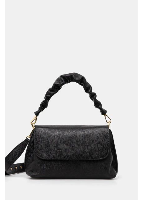 Answear lab poseta de piele culoarea negru