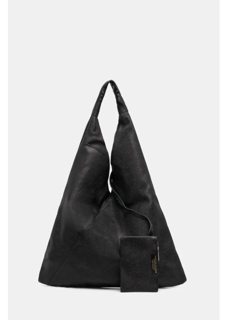 Answear lab poseta de piele culoarea negru