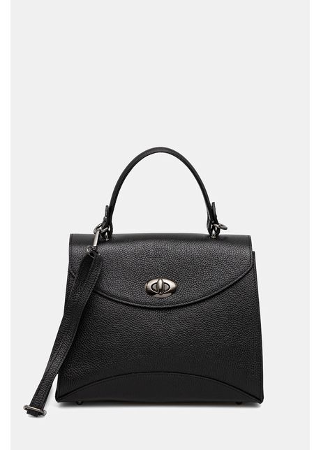 Answear lab poseta de piele culoarea negru
