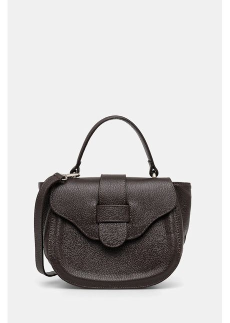 Answear lab poseta de piele culoarea rosu