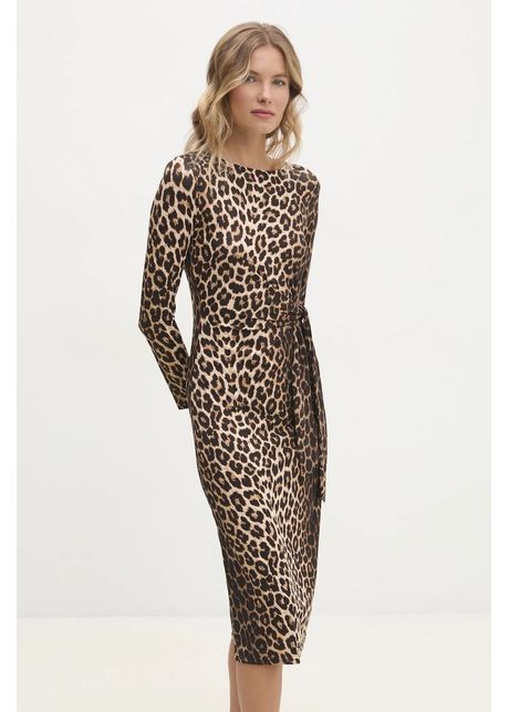 Answear lab rochie culoarea bej mini dreapt
