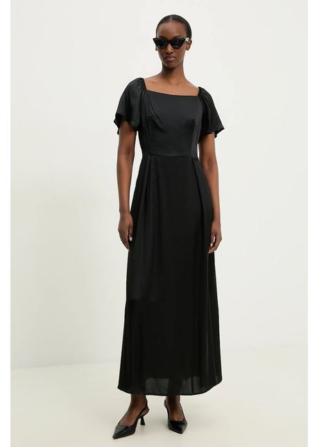 Answear lab rochie culoarea verde maxi evazat