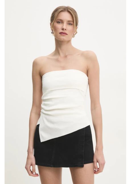 Answear lab top culoarea alb