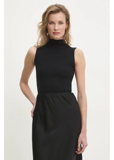 Answear lab top culoarea negru cu turtleneck