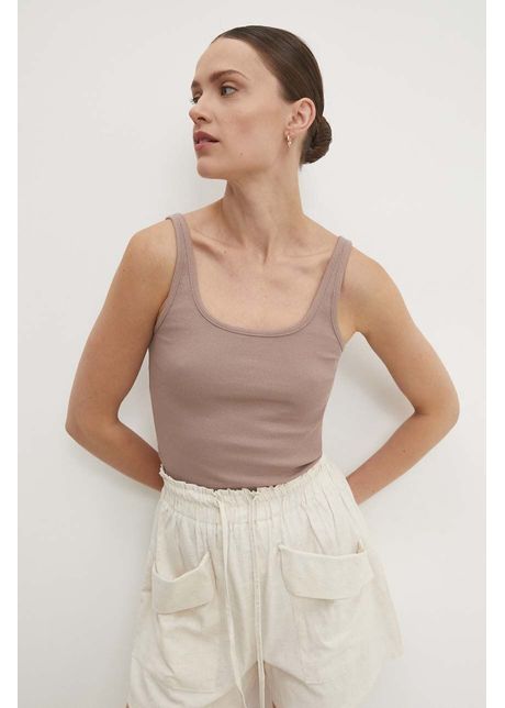 Answear lab top femei culoarea bej