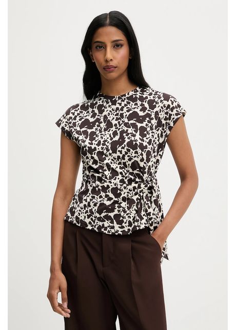 Answear.LAB tricou culoarea maro