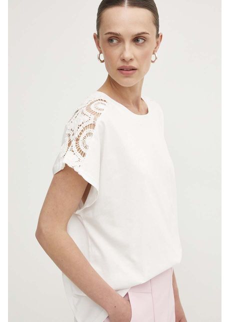 Answear lab tricou din bumbac femei culoarea alb