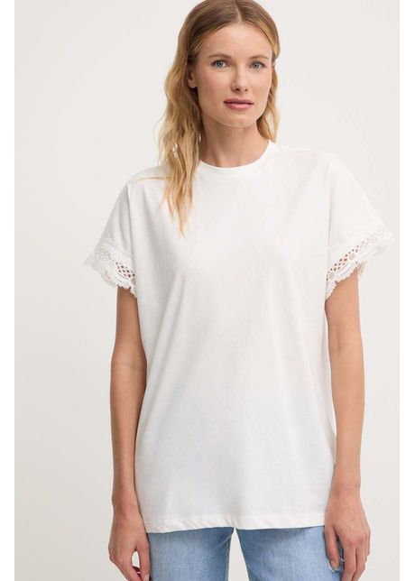 Answear lab tricou din bumbac femei culoarea alb