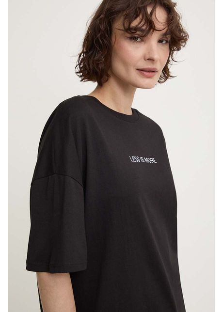 Answear lab tricou din bumbac femei culoarea negru