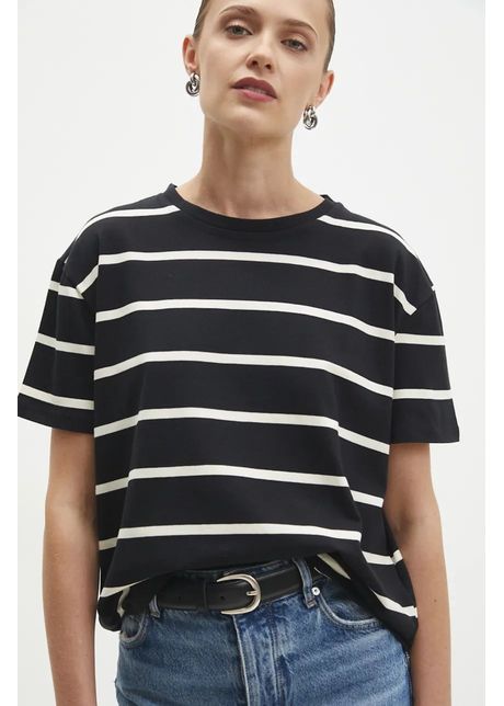 Answear lab tricou din bumbac femei culoarea negru