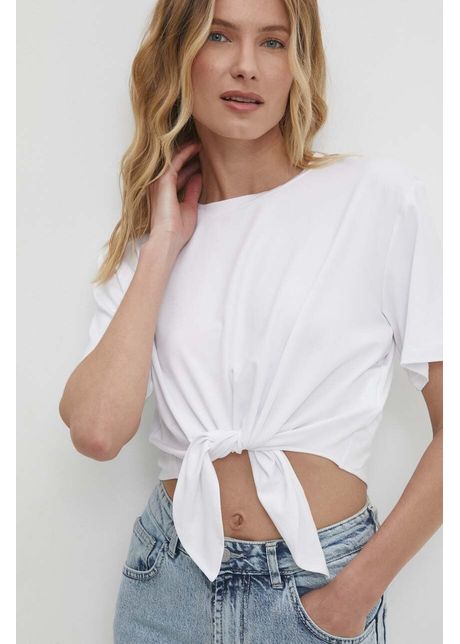 Answear lab tricou femei culoarea alb