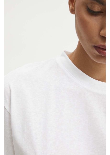 Answear lab tricou femei culoarea alb