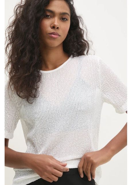 Answear lab tricou femei culoarea alb