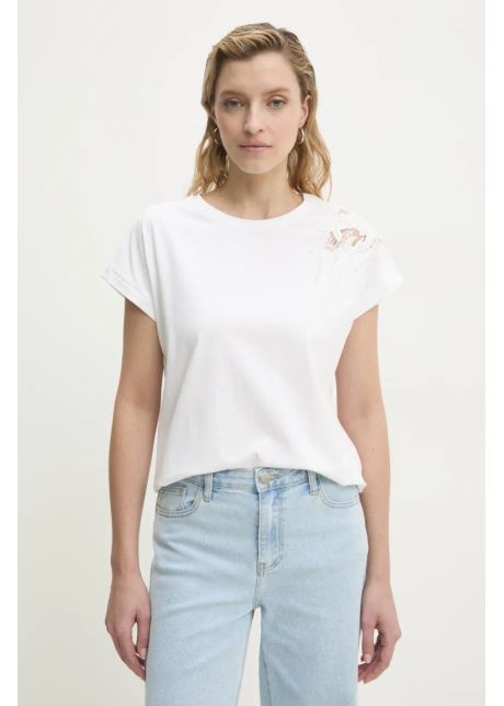 Answear lab tricou femei culoarea alb