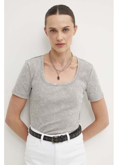 Answear lab tricou femei culoarea gri
