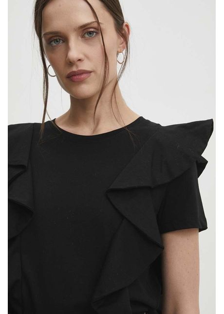 Answear lab tricou femei culoarea negru