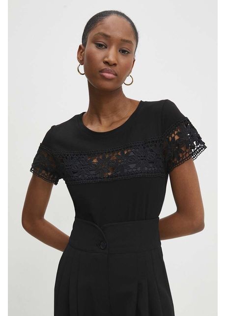 Answear lab tricou femei culoarea negru