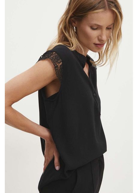Answear lab tricou femei culoarea negru