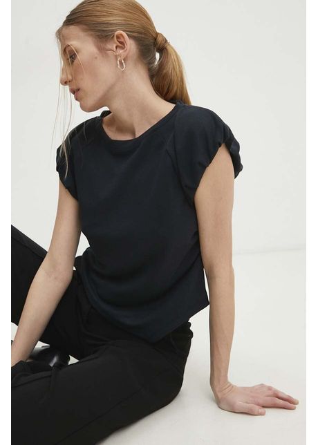 Answear lab tricou femei culoarea negru