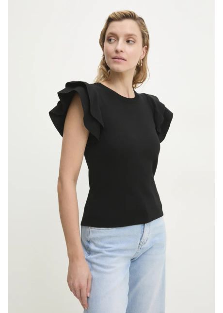 Answear lab tricou femei culoarea negru