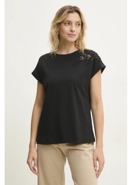 Answear lab tricou femei culoarea negru