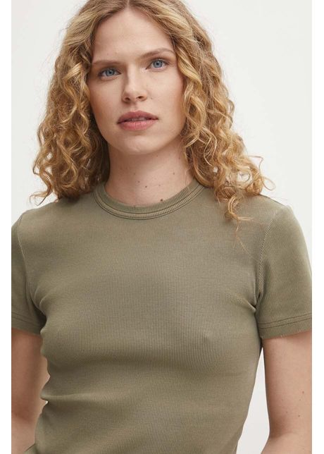 Answear lab tricou femei culoarea verde