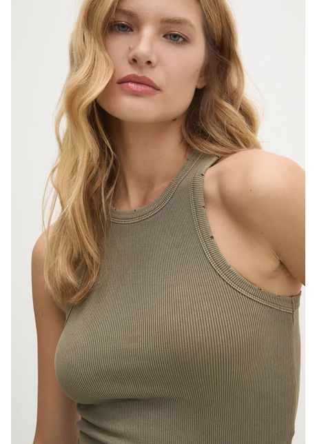 Answear lab tricou femei culoarea verde