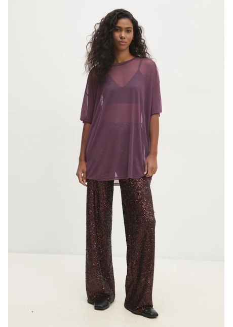 Answear lab tricou femei culoarea violet