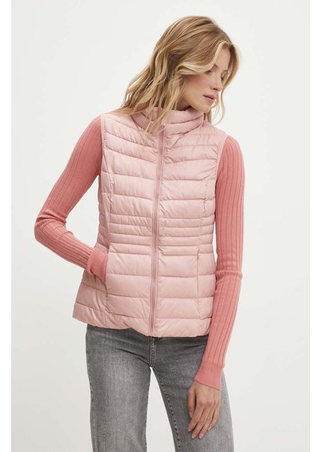 Answear lab vesta femei culoarea roz de tranzitie