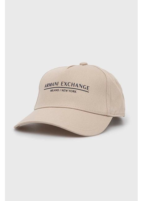 Armani exchange apc culoarea alb cu imprimeu