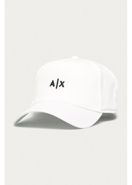Armani exchange apc culoarea alb cu imprimeu