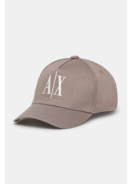 Armani exchange apc de baseball din bumbac culoarea bej cu imprimeu xm000811 af13343