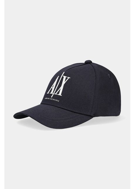 Armani Exchange șapcă de baseball din bumbac culoarea negru, cu imprimeu, XM000811 AF13343