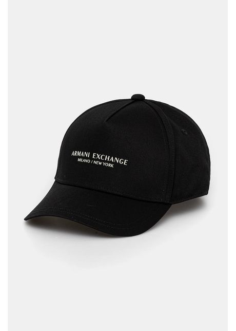 Armani Exchange șapcă de baseball din bumbac culoarea negru, XM001694 AF15502