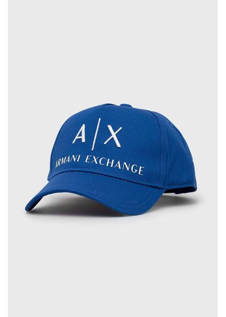 Armani exchange apc din bumbac culoarea negru cu imprimeu