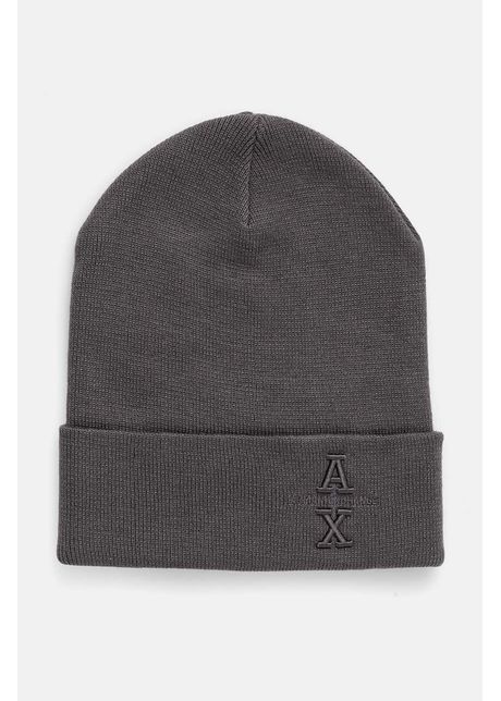 Armani exchange caciula culoarea gri 954660 4f300