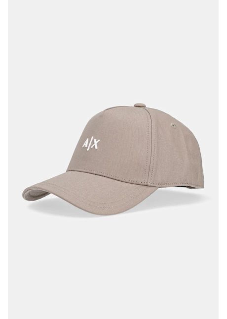 Armani exchange caciula culoarea verde cu imprimeu