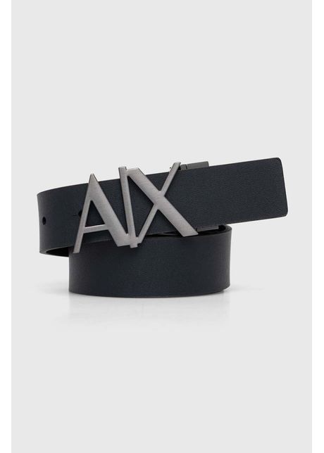 Armani exchange curea de piele cu doua fete barbati culoarea negru 951017 cc505