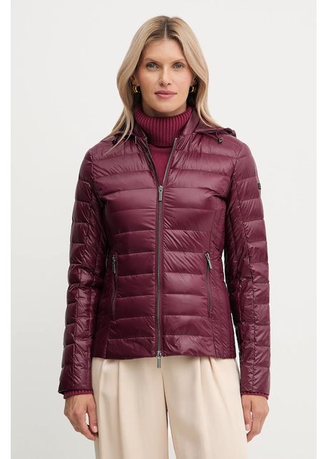 Armani Exchange geacă de puf culoarea bordo, de tranzitie, XW001920 AF18757