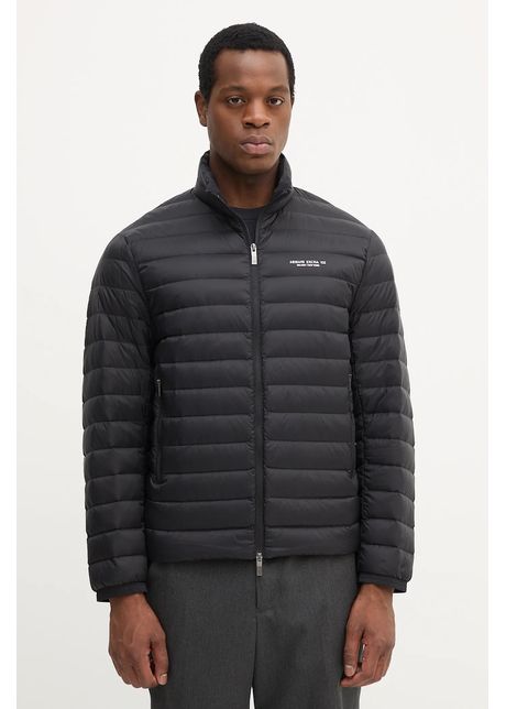 Armani Exchange geacă de puf culoarea negru, de tranzitie, XM001919 AF16927