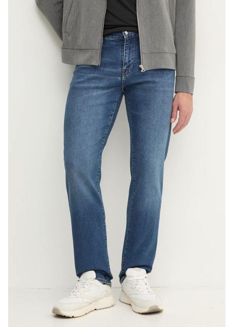 Armani exchange jeansi barbati culoarea albastru marin